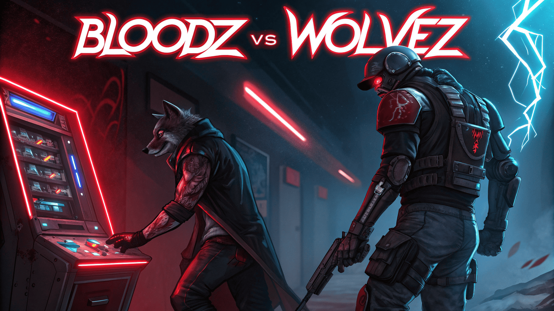 Bloodz VS Wolvez: Slot Gacor Bertema Pertarungan Vampir dan Werewolf dari FUN Gaming