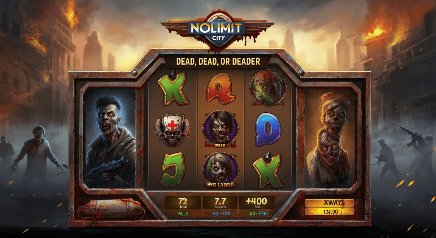 Slot Zombie Paling Sadis dari Nolimit City – Berani Coba
